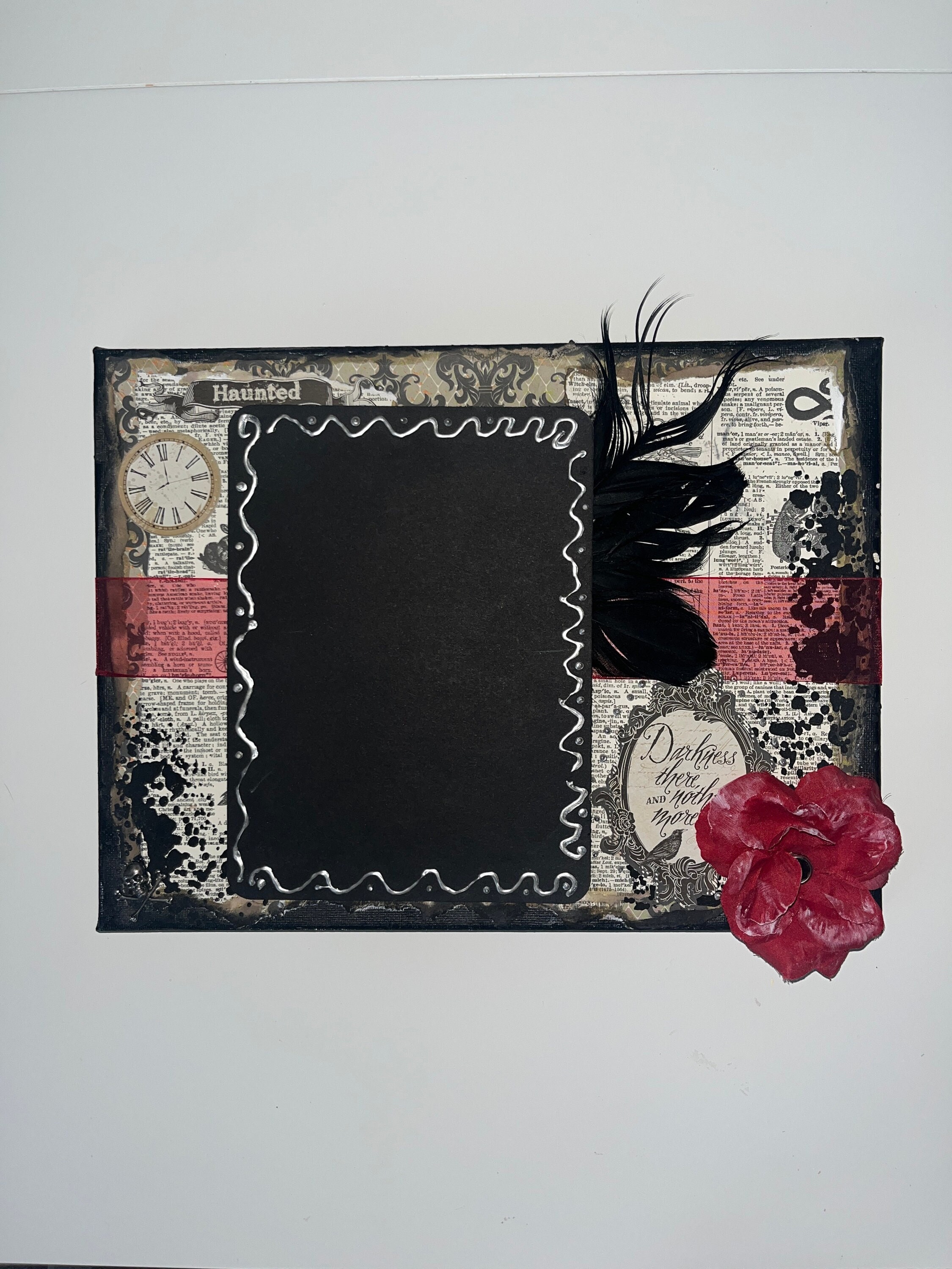Gothic Canvas Photo Frame - Etsy