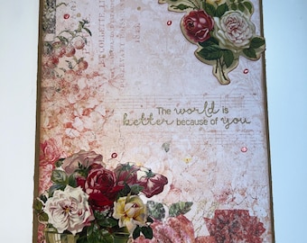 You Were Born and the World is a Better Place Greeting Card - Etsy