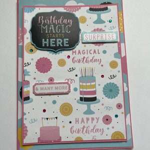 Birthday Magic Card