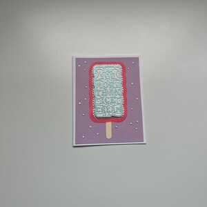 Ice Cream Birthday Card