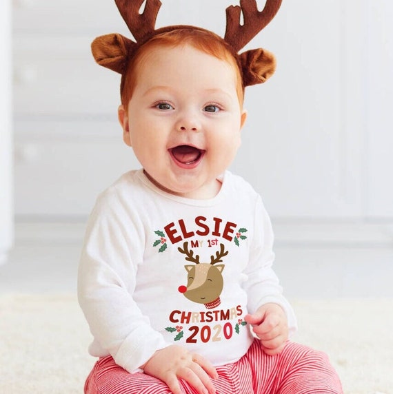 Personalised baby christmas outfits new arrivals