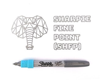 Sharpie Pen Adapters for Cricut Machines Fine Point, Ultra Fine Point, Art  Pen, Brush Pen Maker 3, Explore 3, Maker, Explore Air 2 