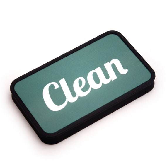 Dishwasher Magnet Clean Dirty Sign - Extra Small Size - Slide Indicator  Magnetic Kitchen Gadgets - New Home Essentials - Kitchen Organization Decor