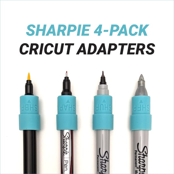Sharpie Pen Adapter für Cricut-Maschinen → Fine Point, Ultra Fine Point, Art Pen, Brush Pen → Maker 3, erkunden 3, Maker, erkunden Air 2