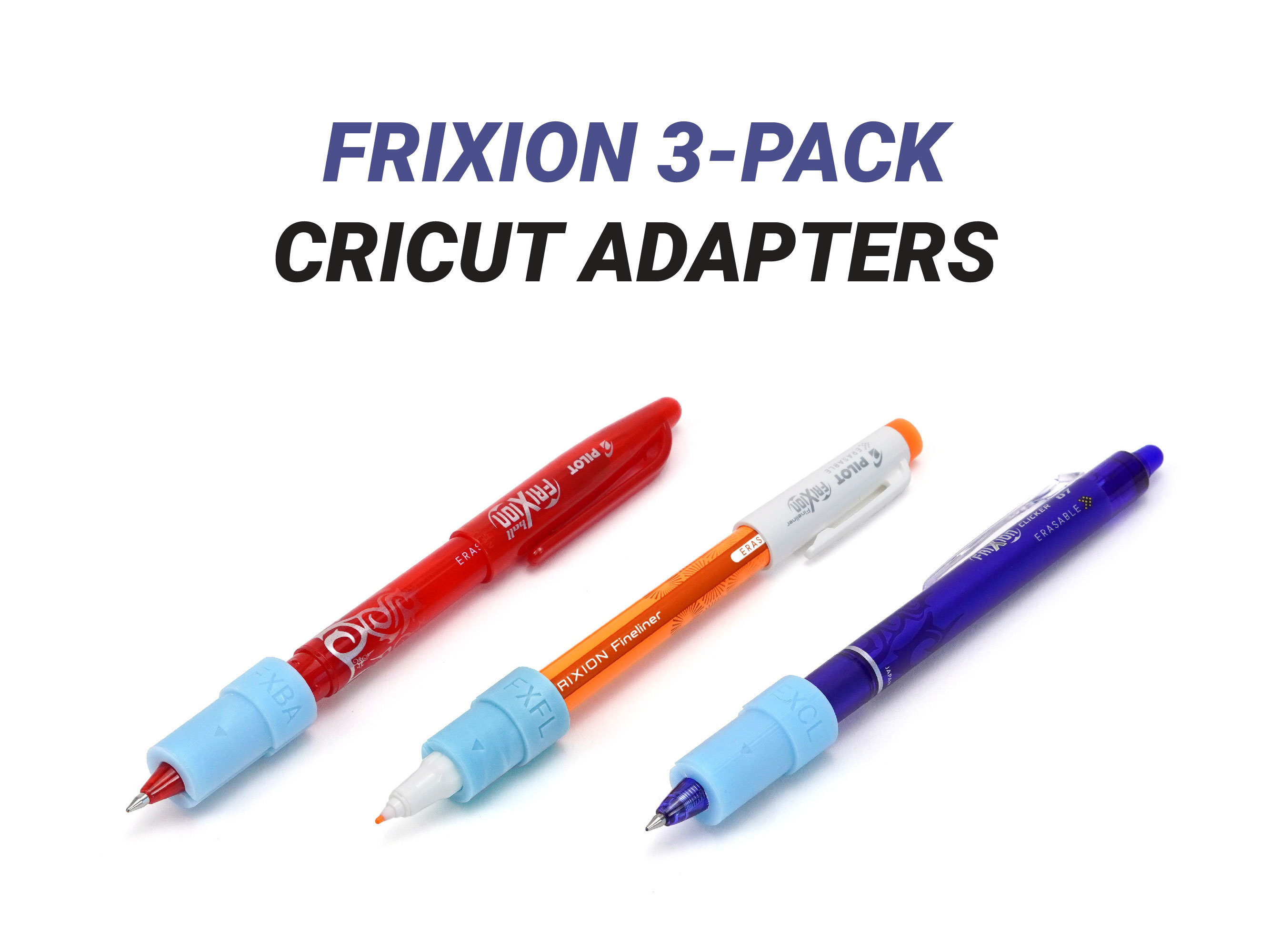 Buy Pilot Frixion Clicker Erasable Fine Blue (Pack of 3) at Mighty