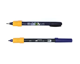 Tombow Pen Adapters (Fudenosuke Caligraphy Pen, Dual Brush Marker) for Cricut Machines (Maker, Explore Air 2, Explore Air)
