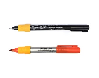 Artist's Loft Pens (Illustration, Fine Point Marker) for Cricut Machines (Maker, Explore Air 2, Explore Air)