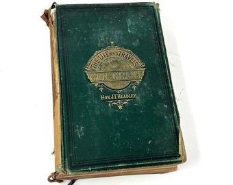 Das Leben und Reisen von General Grant von Hon. J.T. Begeistert. Presse von Franklinfallens Druckhaus, 1887.