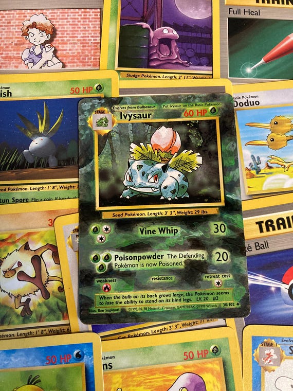 pokemon card ivysaur - 002/078 - Reverse Holo - Unlimited - Uncommon - Pokmon GO Pokmon Value & Price History Card Number / Rarity Ivysaur HP 60 Vine Whip
