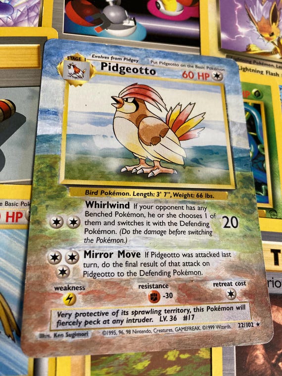 pokemon cards fossil set Fossil (62/62) Complete Master Set 1999
