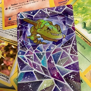 R A D I A N T - S T E E L I X - Astral Radiance Radiant Steelix Pokemon Card Authen. Original Painted Quality Custom Extended Art