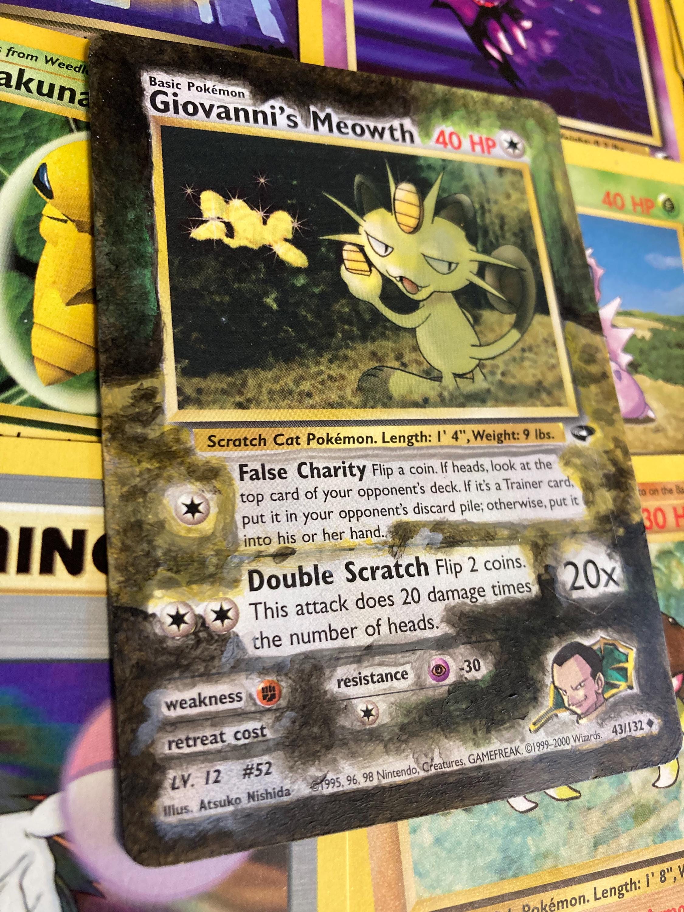 G I O V A N N I ' S - M E O W T H - Gym Heroes Giovanni's Meowth
