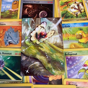 B U T T E R - F R E E E E E E ! ! ! ! -Carte Pokemon Flashfire sans beurre authentique Original peint de qualité personnalisé étendu Art