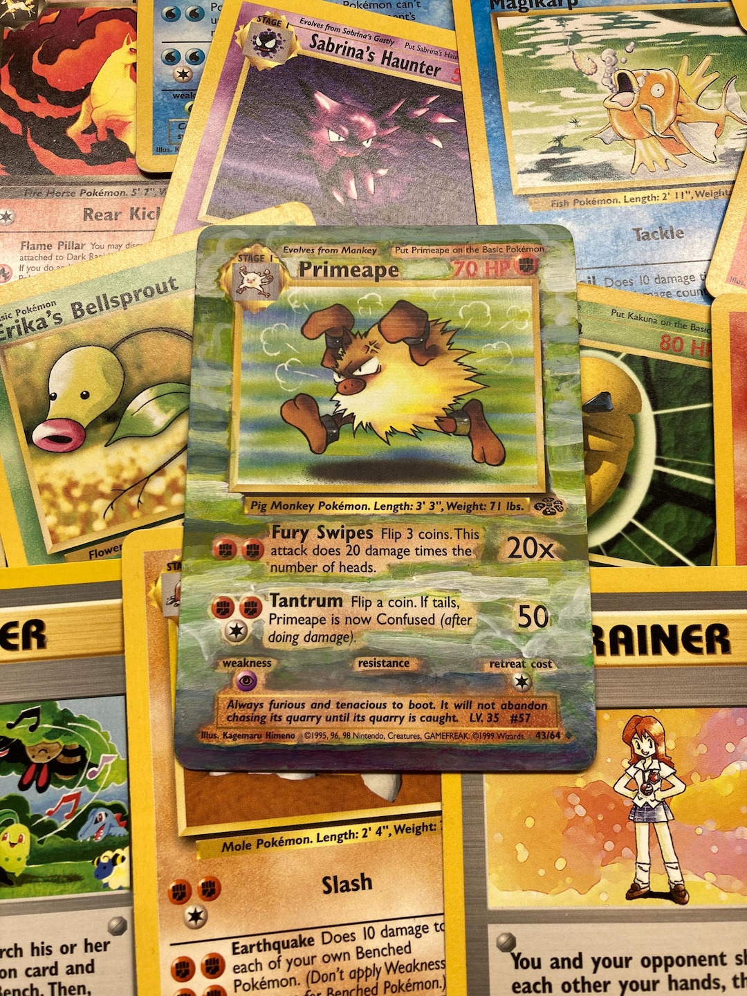 dark primeape pokemon card price - 057/165 - Pokemon 151 - Reverse Foil have for your premier collection. J U N G L