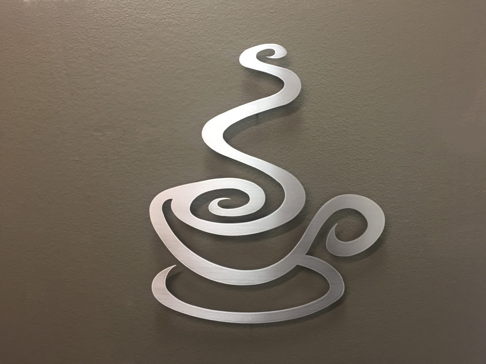 Coffee Kitchen Metal Wall Art Coffee Art Coffee Metal Art | Etsy