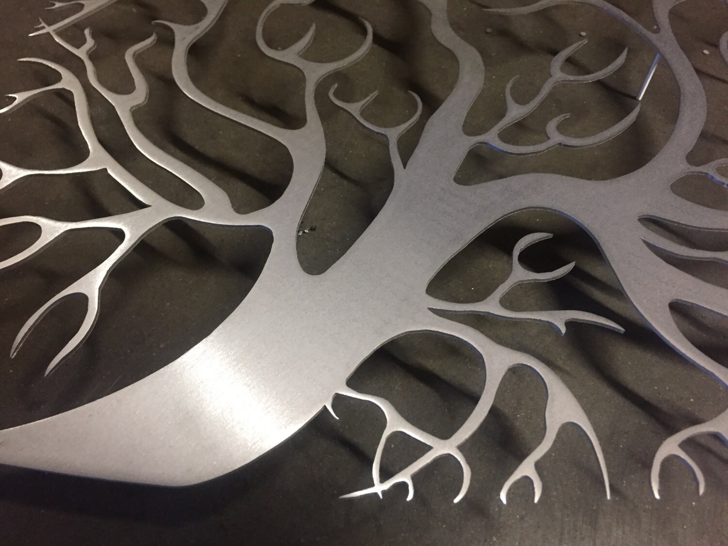 Tree Heart Metal Wall Art Tree Metal Wall Art Unique Wall Etsy UK