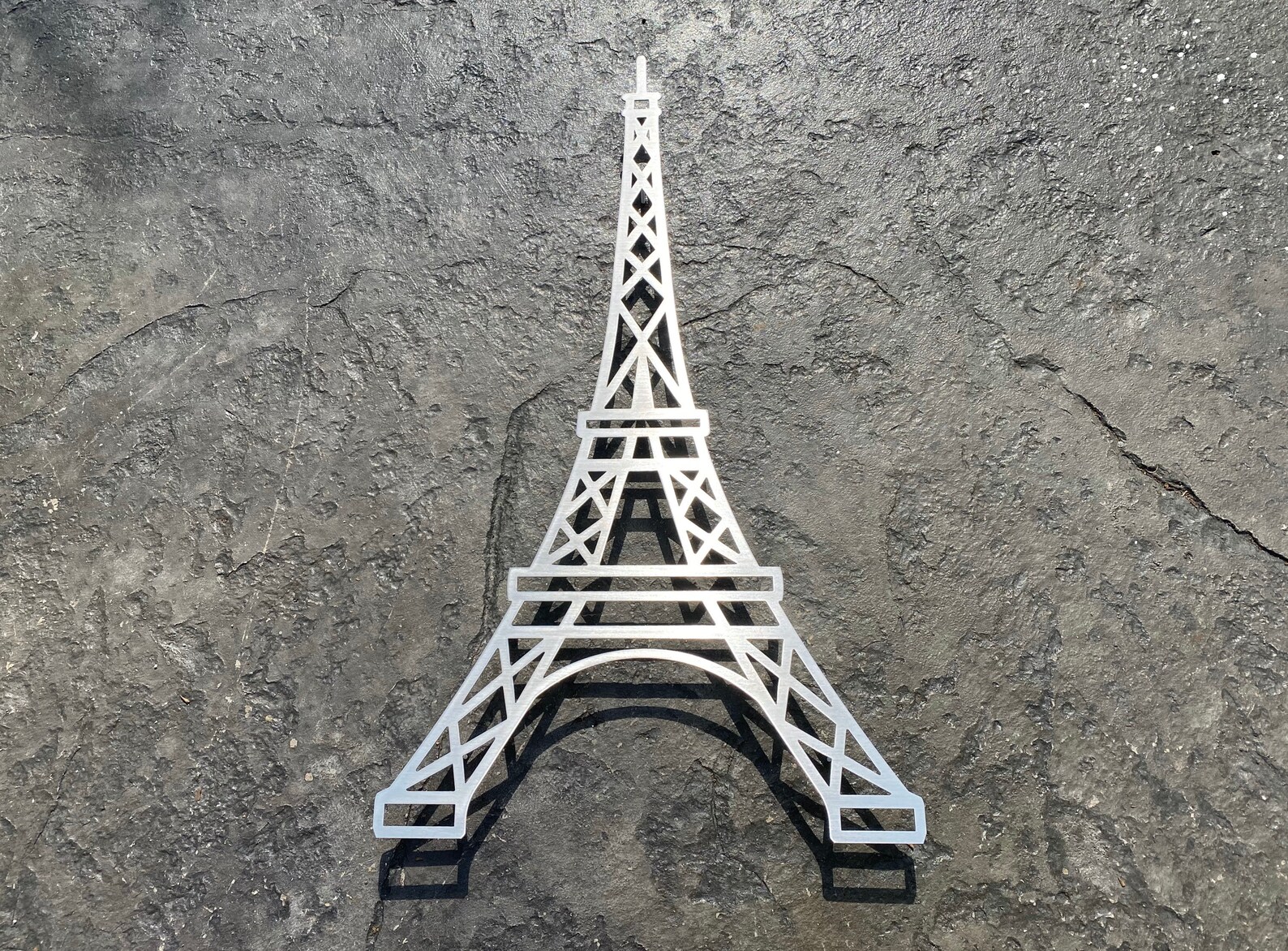Eiffel Tower Metal Wall Art Paris France Home Decor Etsy