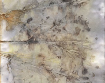 Eco-geverfd papier: botanische print voor tijdschriften (digitale download)