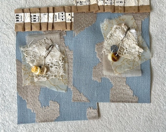 Fabric Flip, Journal Embellishment, Art Journal accessary