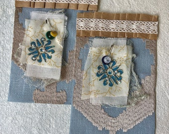 Fabric Flip, Journal Embellishment, Art Journal accessary