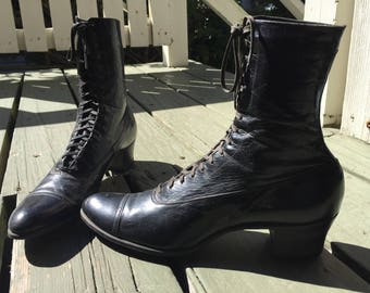 edwardian style boots