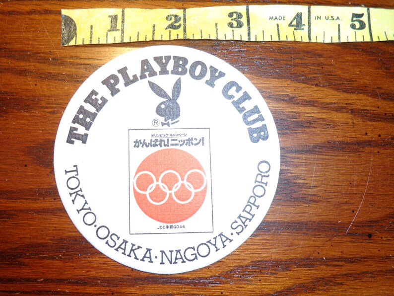 Playboy Japan Coaster Tokyo-osaka-nagoya-sapporo | Etsy