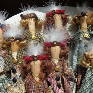 Vintage Looking Funky Dolls 20&quot;