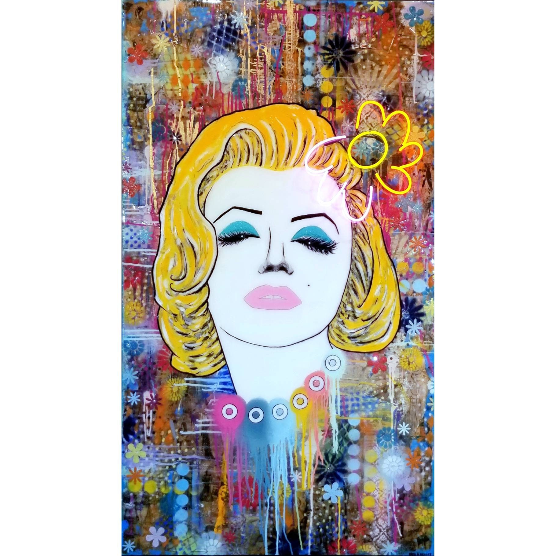 Marilyn Monroe Neon Light - Etsy
