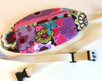Floral Fanny Pack, Boho Style