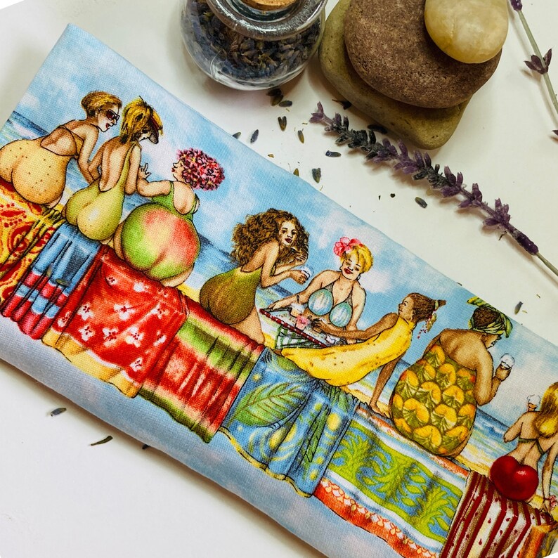 Weighted Lavender Eye Pillow Lavender Gift Fruit Ladies Etsy