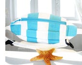 Stripe Fanny Pack, Festival Waist Belt, Sling Bag