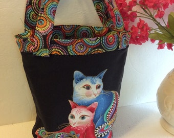 Cat Bag, Shoulder Bag, Zipper Bag