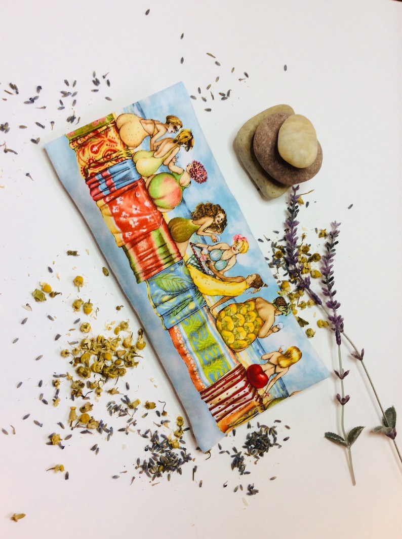 Weighted Lavender Eye Pillow Lavender Gift Fruit Ladies Etsy