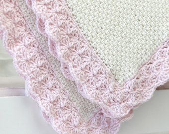 Crochet Baby Blanket Pattern: Sweet Heart #18 Afghan (PDF Download)