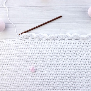 Crochet Blanket PATTERN, Baby Blanket Crochet Pattern Cotton Candy 160, Easy DIY Crochet Baby Blanket, Instant PDF Pattern Download