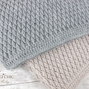 Easy Crochet Baby Pattern, Vienna #171, Baby Blanket PATTERN, DIY Crochet Baby Blanket Instant PDF Pattern Download