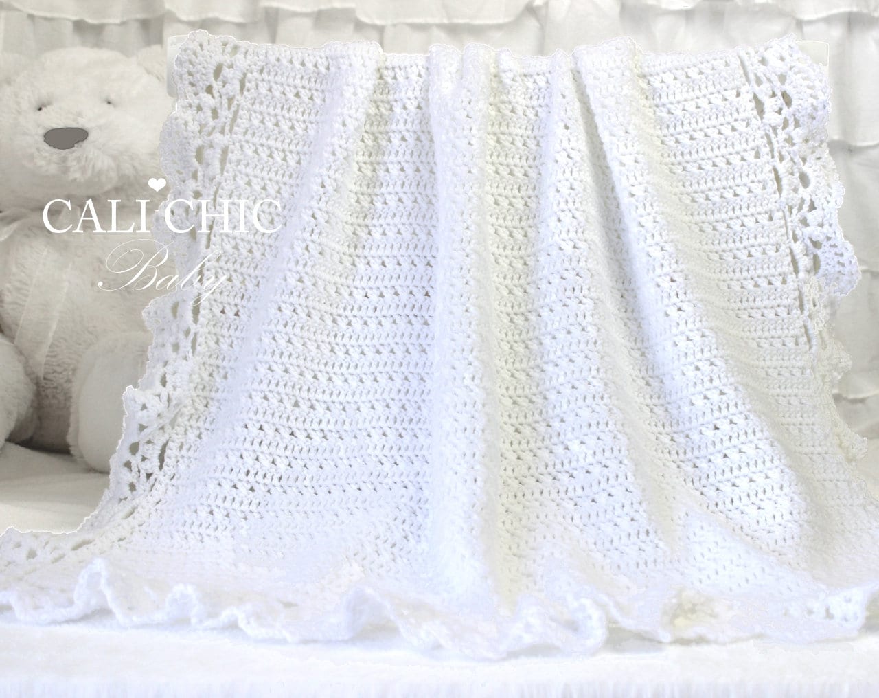 Baby Blanket PATTERN Crochet Blanket Pattern Silver Spoon 99 Etsy
