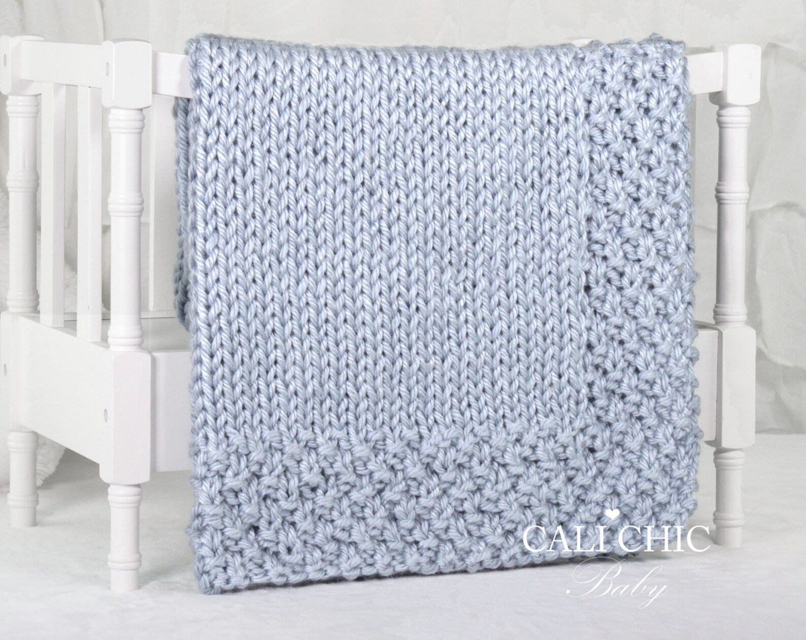 Baby Blanket Knitting PATTERN Knit Baby Blanket Pattern Etsy