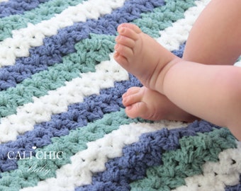 Baby Blanket PATTERN 159, Laguna Crochet Pattern, DIY Baby Pattern Instant PDF Blanket Pattern Download