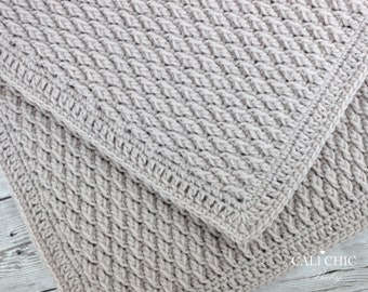 Baby Blanket PATTERN, Vienna #171, Easy Crochet Baby Pattern, DIY Crochet Baby Blanket Instant PDF Pattern Download