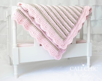 Crochet Baby Blanket PATTERN 24 - Sweet Dreams - Baby Blanket PATTERN 24 - Instant Download