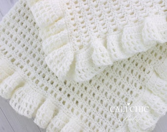 Baby Blanket PATTERN, Sophia 162, Crochet Baby Pattern, DIY Baby Blanket, Instant Crochet Pattern PDF Download