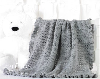 Baby Blanket PATTERN, Crochet Pattern Eleanor 154, Crochet Baby Pattern, DIY Baby Blanket Instant PDF Pattern Download