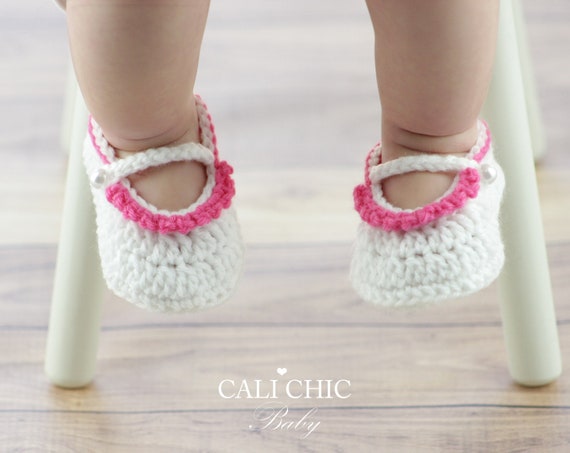 Scarpette bimba deals uncinetto