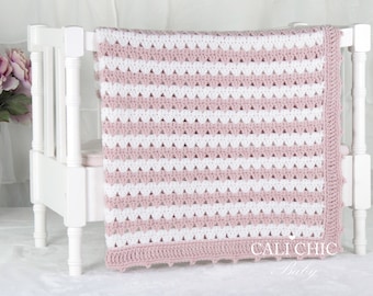 Baby Blanket PATTERN, Crochet Pattern Angelica 161, Crochet baby Pattern, DIY Baby Blanket Instant PDF Pattern Download