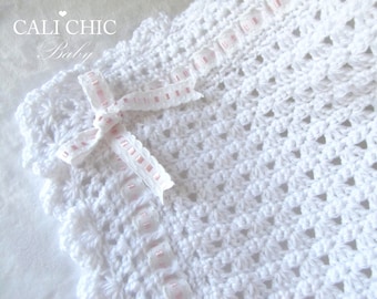 Crochet PATTERN 41, Christening Blanket Pattern 41, Baby blanket pattern, Angel 41, Instant Download PDF