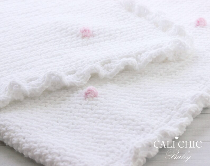 Baby Blanket Crochet Pattern Cotton Candy 160 Crochet Etsy
