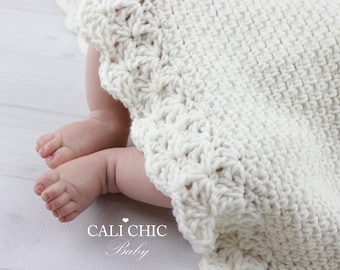 Crochet Baby Blanket Pattern: Sweet Heart Afghan (PDF Download)