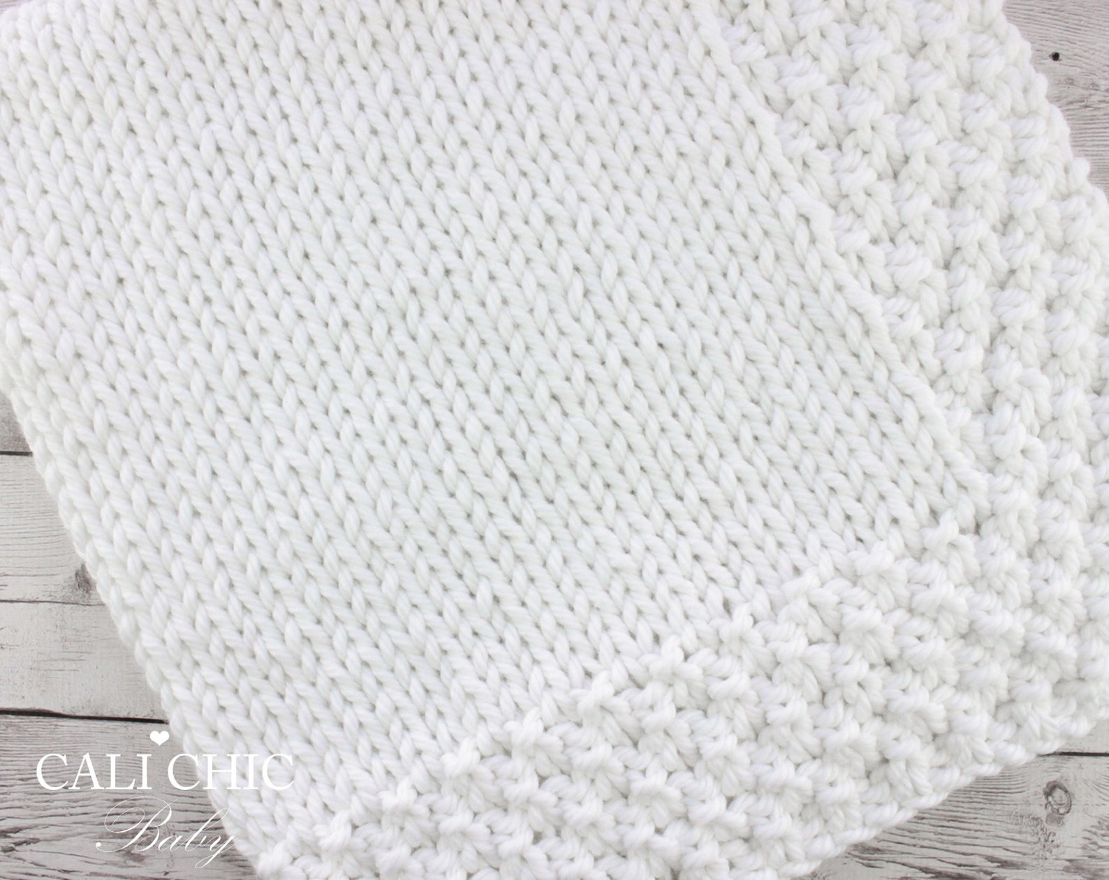 Baby Blanket Knitting PATTERN Knit Baby Blanket Pattern Etsy