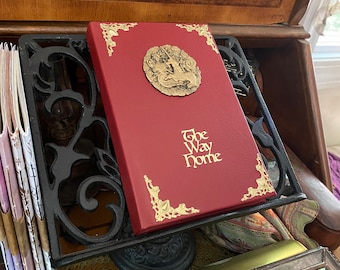 Der Weg nach Hause Buch: Leder gebunden, Antik Gold, Sequel zu Das letzte Einhorn von Peter S. Beagle